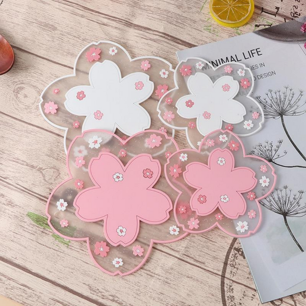 Cherry Blossom Heat Insulation Coaster