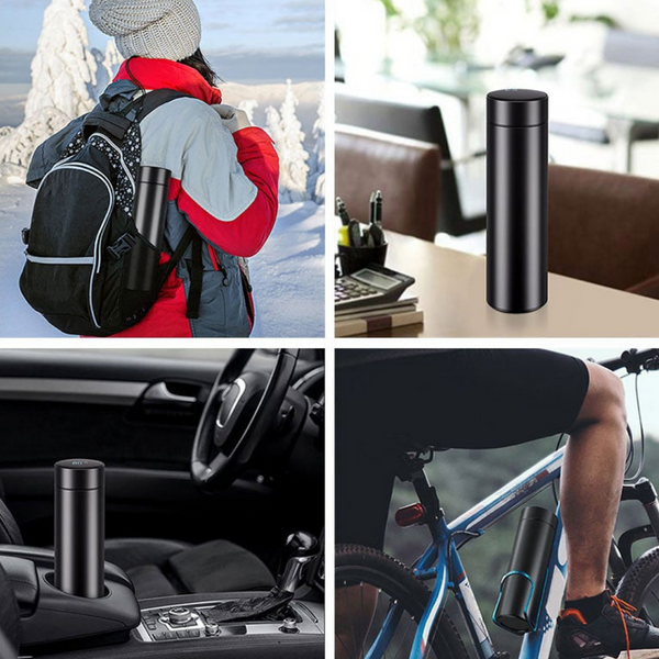 Smart Display Portable Thermos Travel Mug – STARBREW
