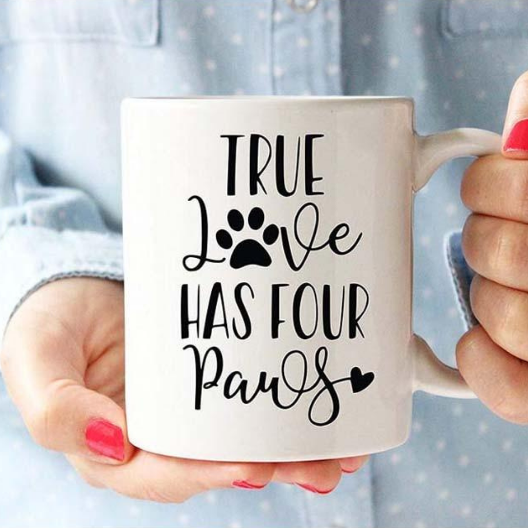 True Love Has Four Paws Mug