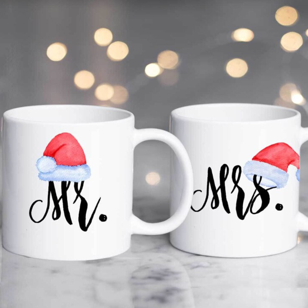 Mr. & Mrs. Christmas Gift Mug