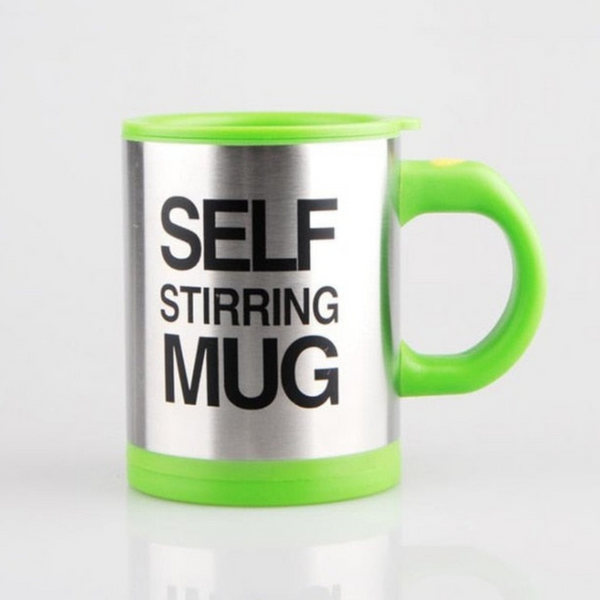 The Spinning Self Stirring Mug