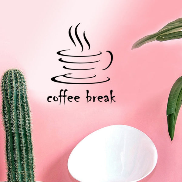 Coffee Break Wall Sticker