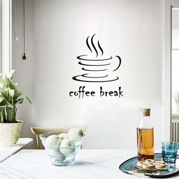 Coffee Break Wall Sticker