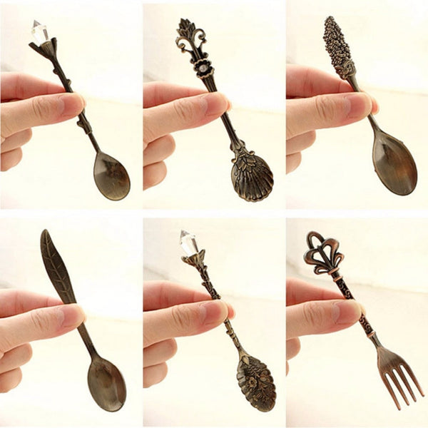 Royale Vintage Coffee Spoons N Fork