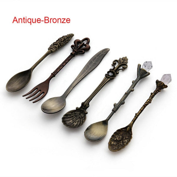 Royale Vintage Coffee Spoons N Fork