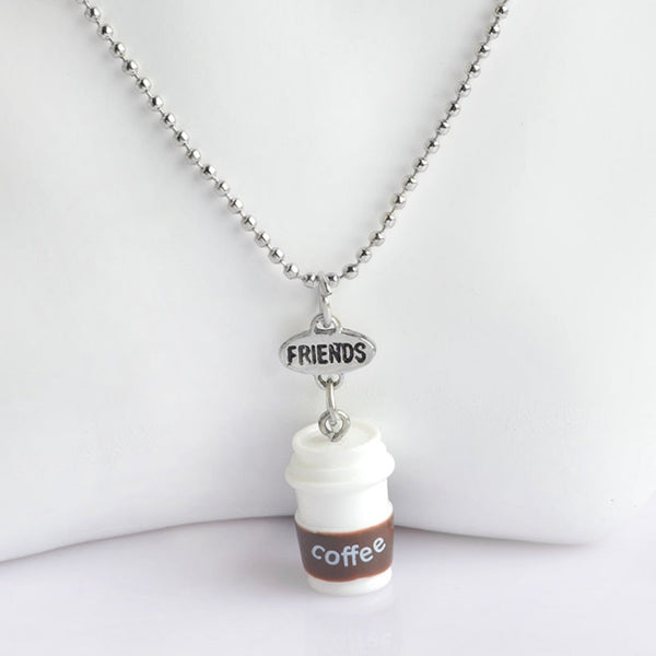 Luxyglo Best Friends Coffee Necklace