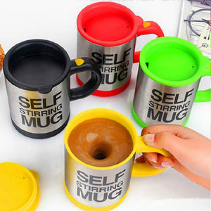 The Spinning Self Stirring Coffee Mug