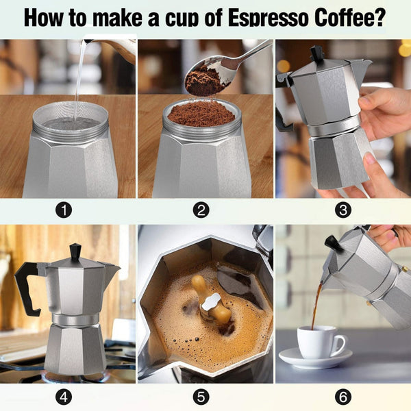 Prilano Espresso Coffee Moka Pot