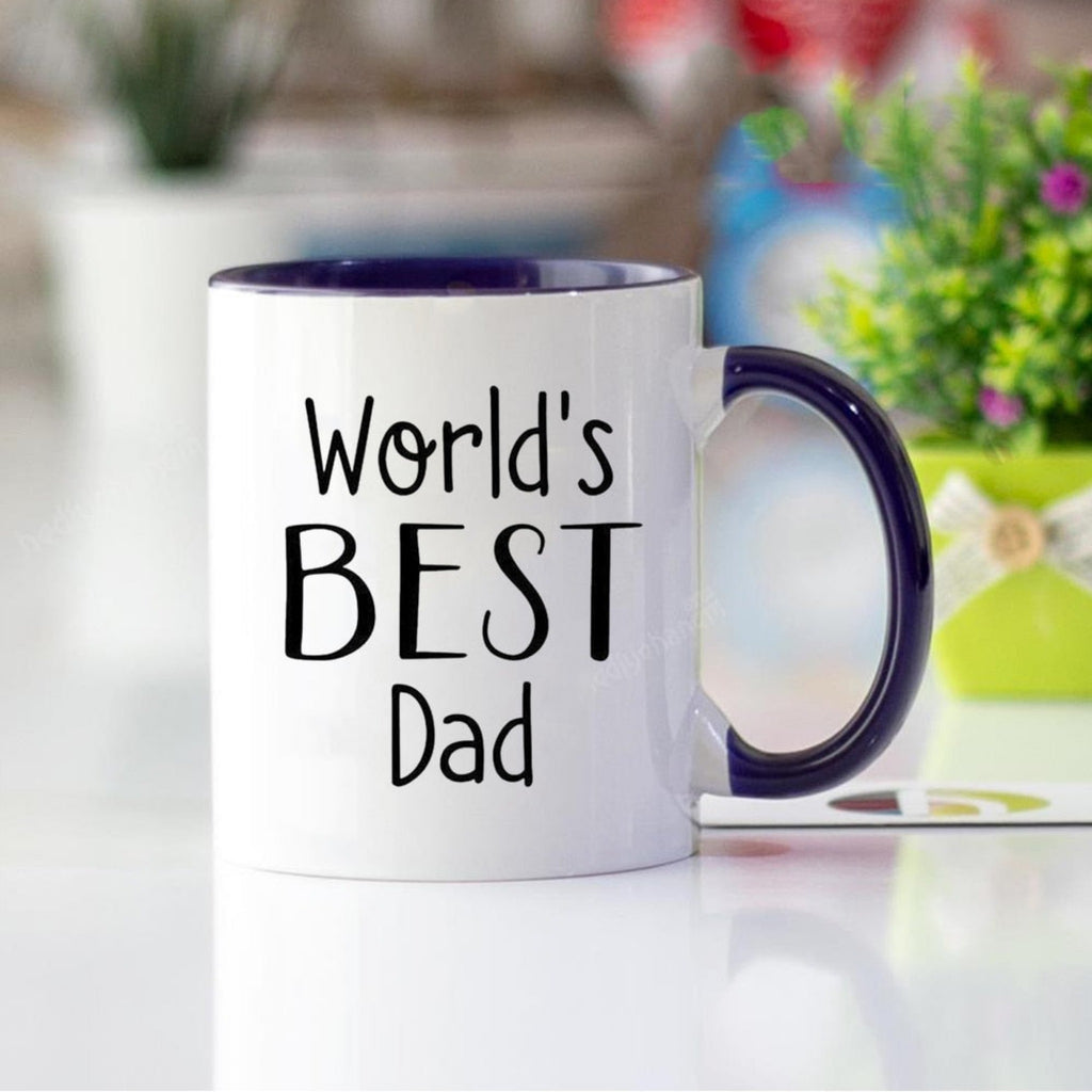 World's Greatest Dad Mug - Clear Coffee Mug