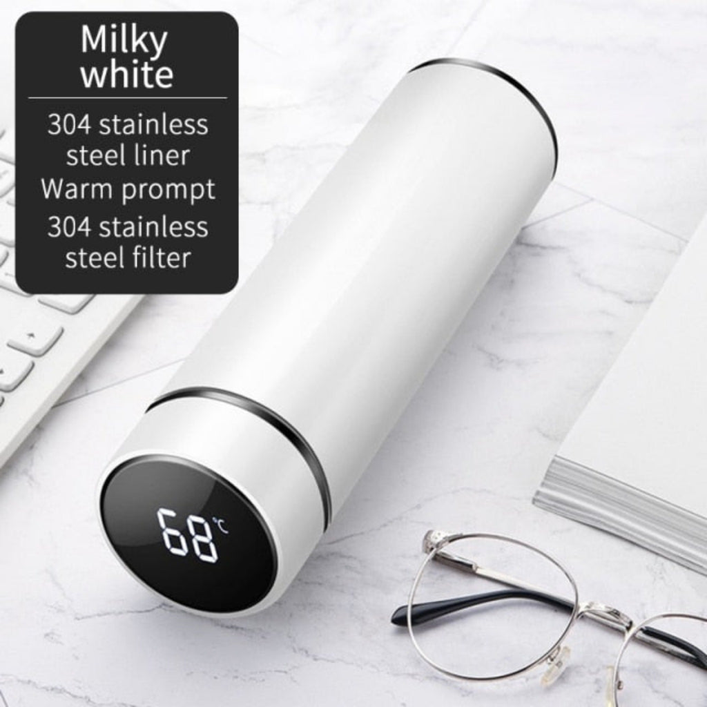 Smart Display Portable Thermos Travel Mug – STARBREW