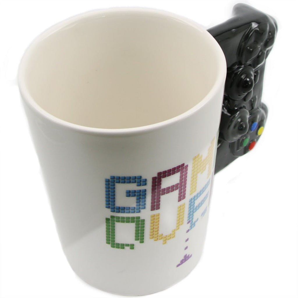 MUGNIV Game Over Controller Novelty Mug: Ceramic Coffee Mugs & Tea Cup ,  Unique & Fun Cool Mug for G…See more MUGNIV Game Over Controller Novelty  Mug