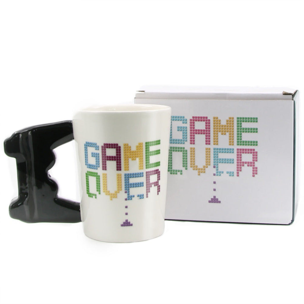 MUGNIV Game Over Controller Novelty Mug: Ceramic Coffee Mugs & Tea Cup ,  Unique & Fun Cool Mug for G…See more MUGNIV Game Over Controller Novelty  Mug