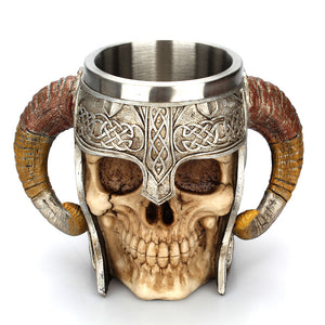 Road Warrior Skull Coffee Mug