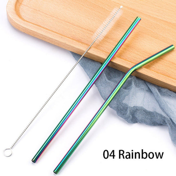 Coffee Stainless Steel Drinking Straw