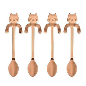 Coffee Spoon - Bubbles Cat Coffee Spoon